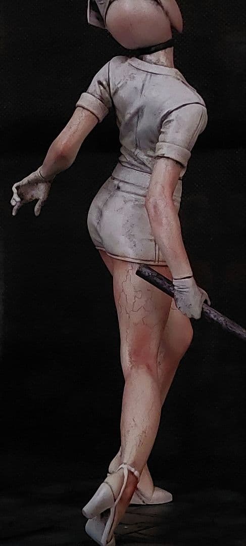 サイレントヒル　バブルヘッドナース フルリペイント生足仕様　オリジナルベース