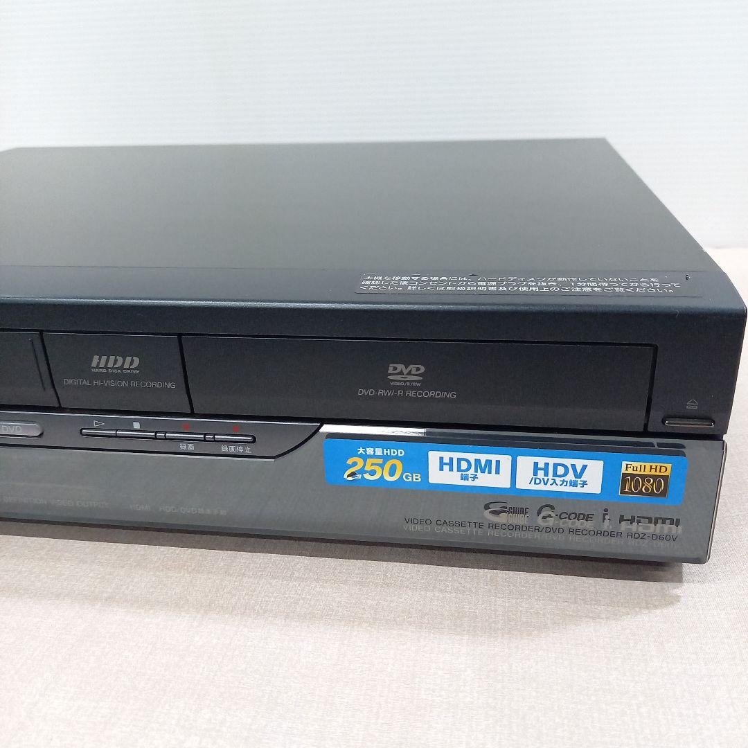 SONY 250GB ビデオ一体型DVDレコーダー RDZ-D60V