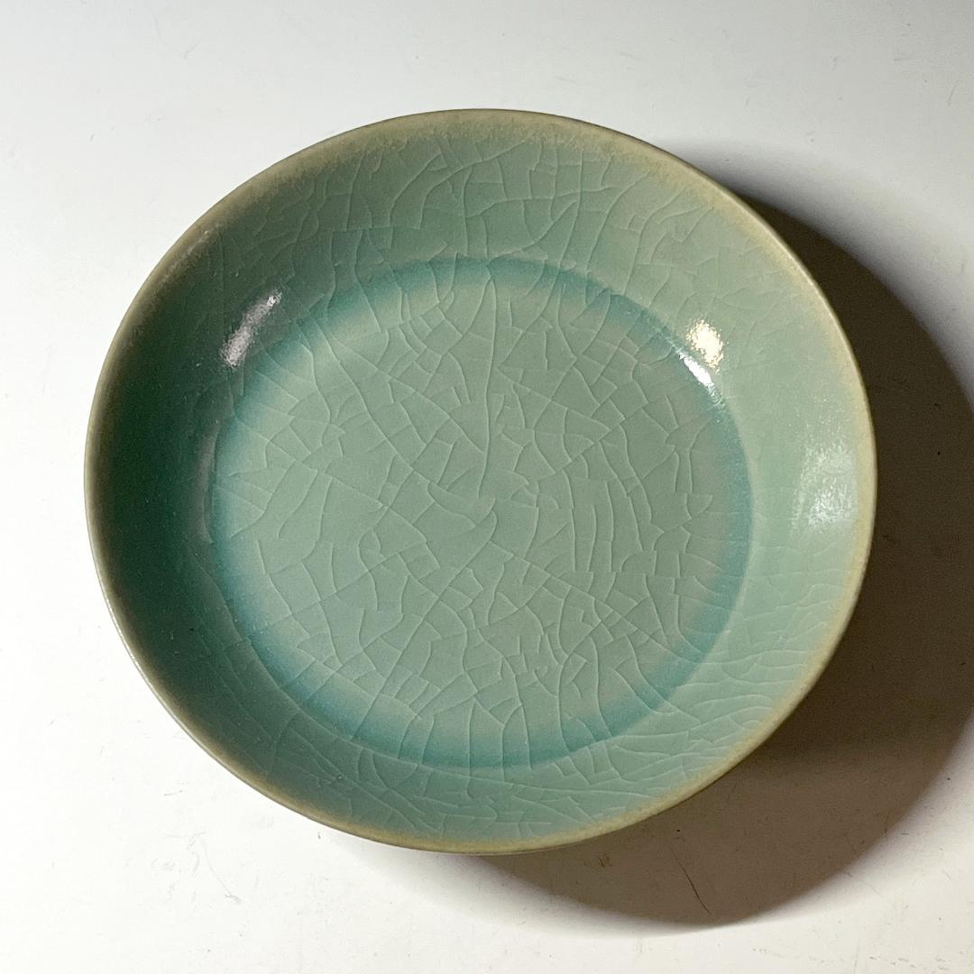 唐物 青磁洗 中国美術 古玩 擺件 SN785