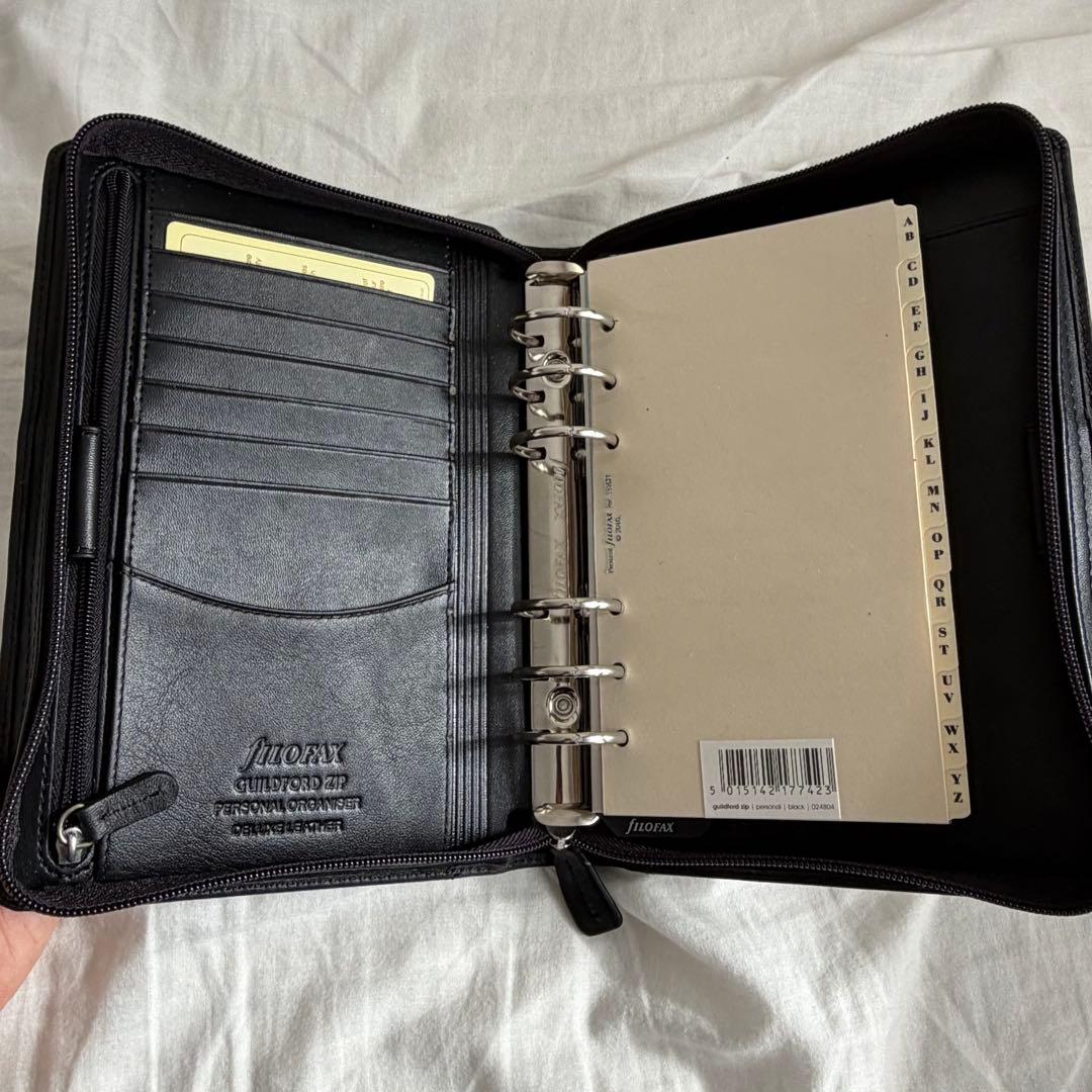 【廃盤・未使用品】Filofax Personal Organiser バイブル