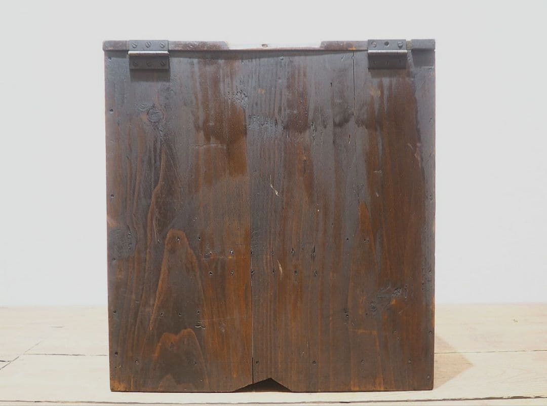 1397 アンティーク　ケンドン式　ガラスケース　飾り棚　収納棚　レトロ　古家具