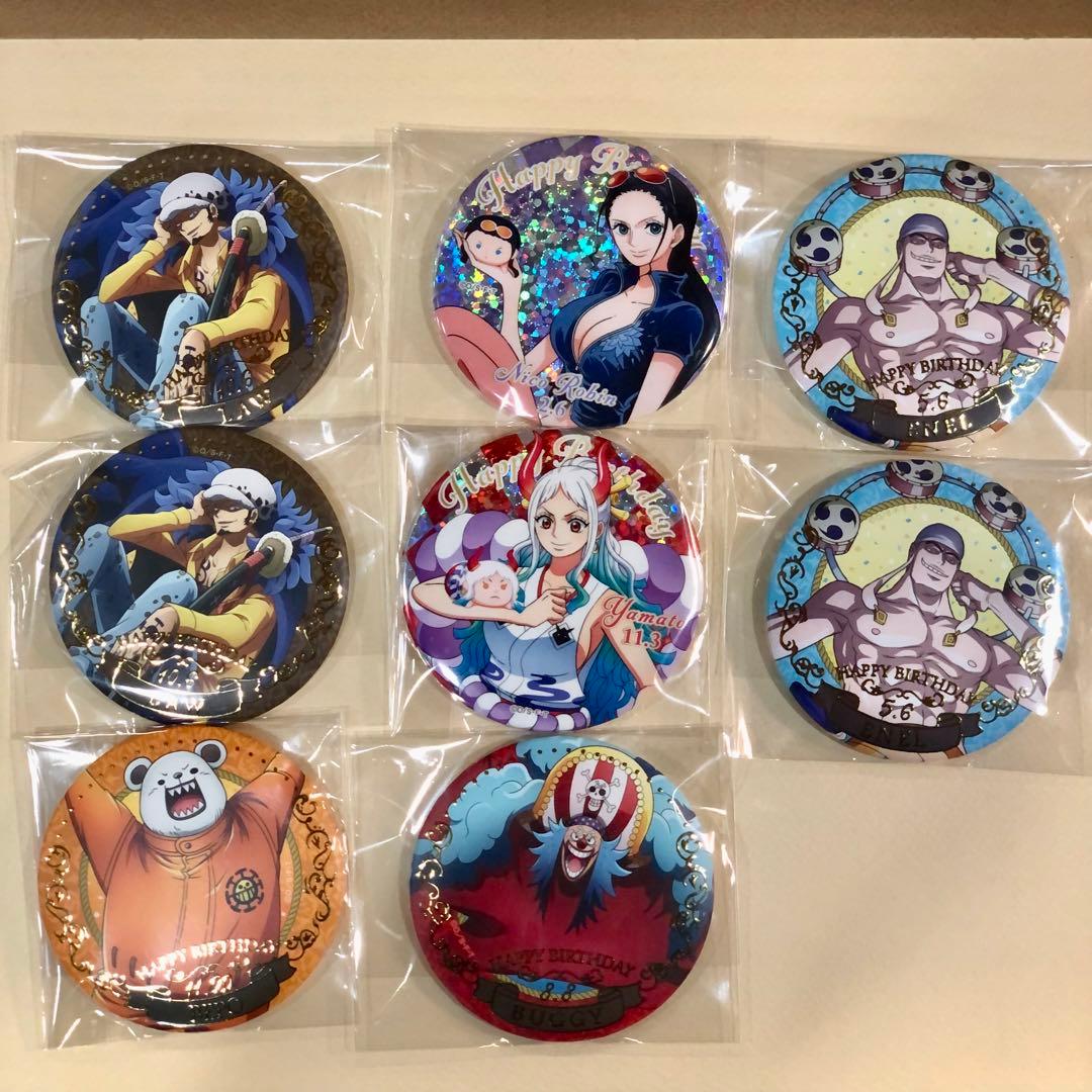 ワンピース バースデイ缶バッジ　40点セット　まとめ売り
