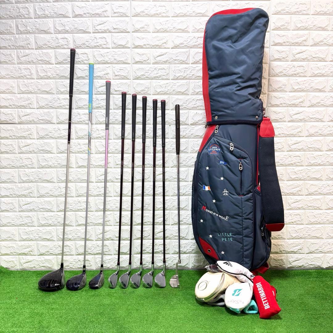 ゴルフセット　超豪華　PHYZ ベティナルディ　ラウンド仕様　レディース　右打ち