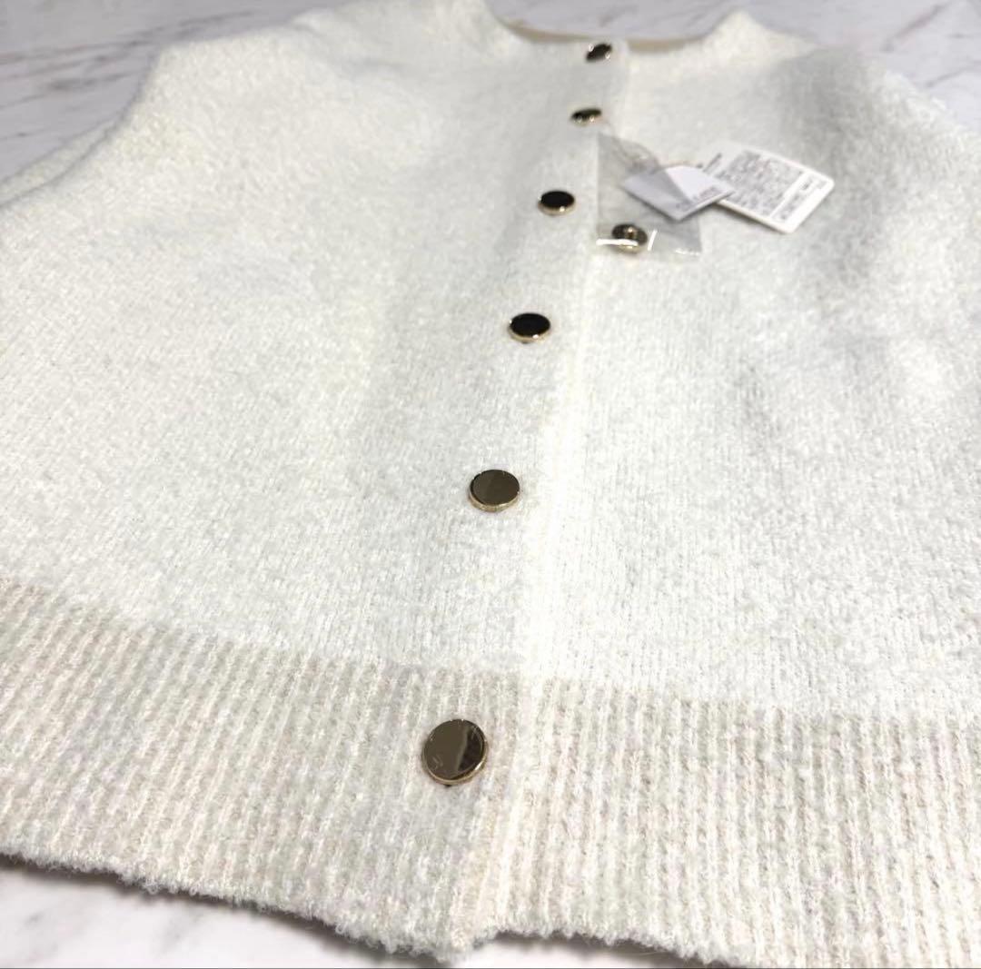 新品タグ付✨️コラージュガリャルダガランテ ブークレダブルフェイスニットジャケット