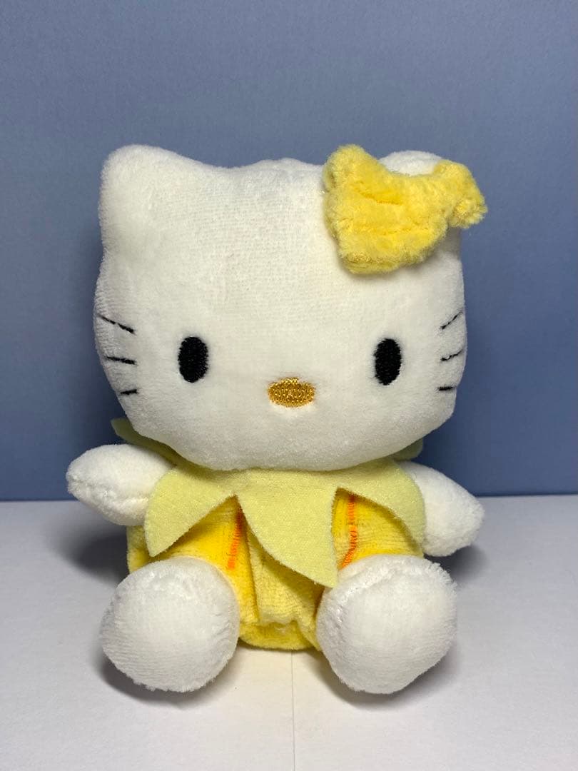 ハローキティ　フルーツガーデン　バナナ　2001 ぬいぐるみ　マスコット