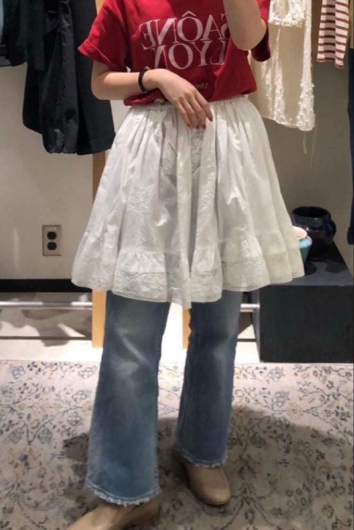 【新品】crinclecrinclecrincle 2wayキャミスカート