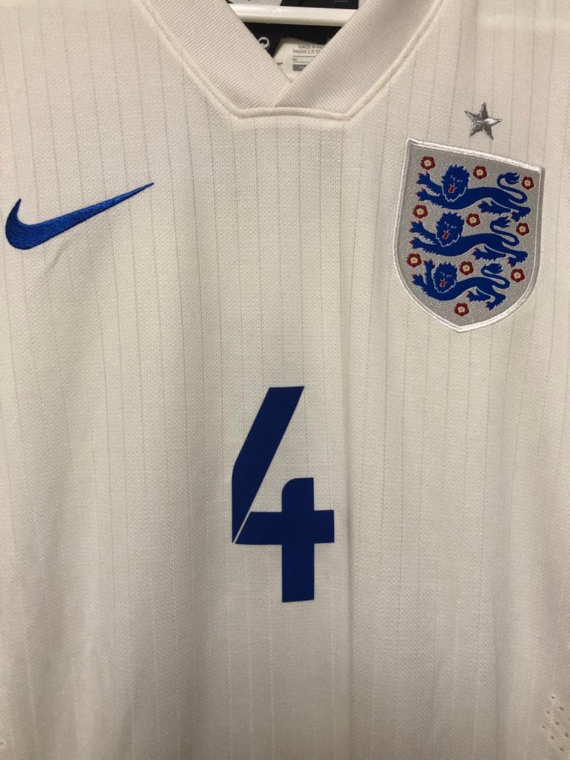 2014イングランド代表　スティーブン・ジェラード氏　ユニフォーム
