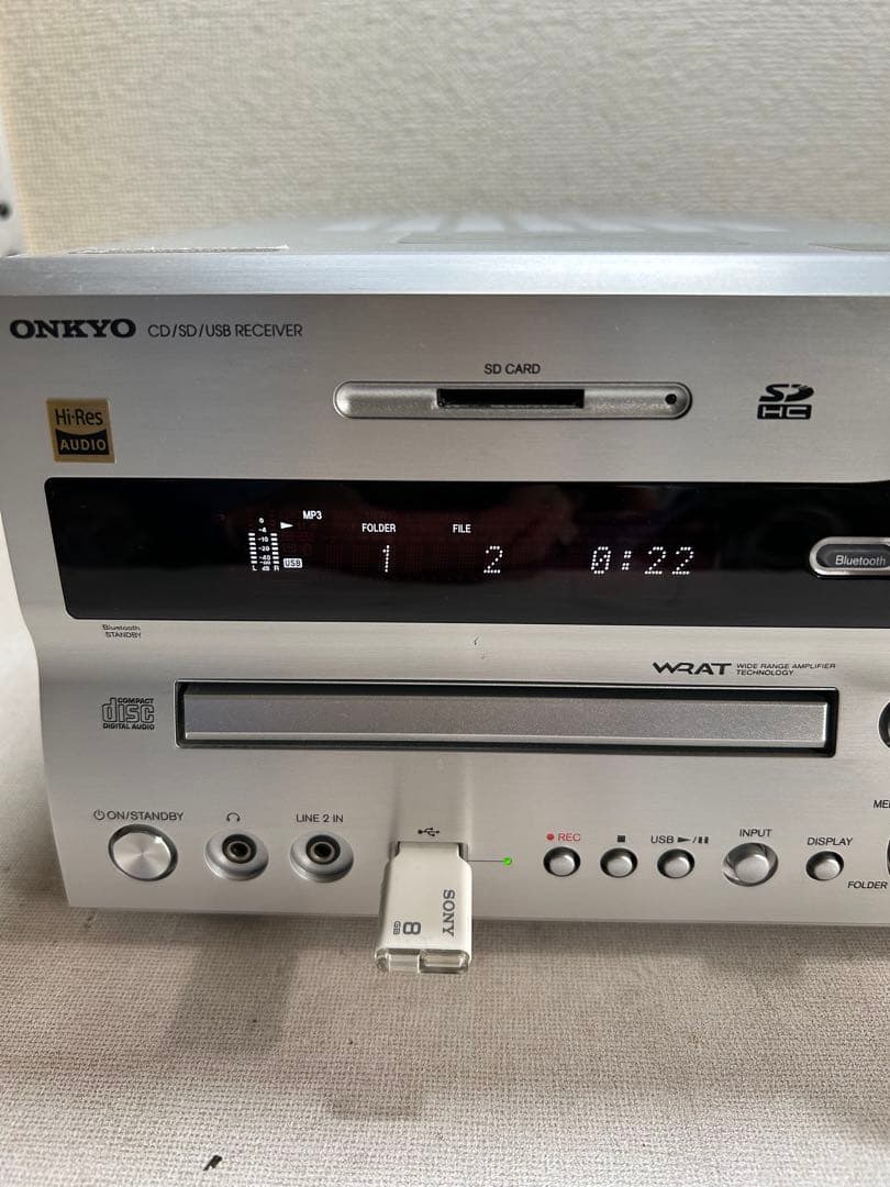 15B整備ONKYO NFR-7TX ハイレゾ対応 CD/SD/USBレシーバ