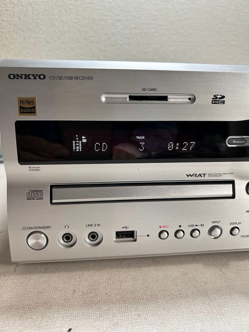 15B整備ONKYO NFR-7TX ハイレゾ対応 CD/SD/USBレシーバ