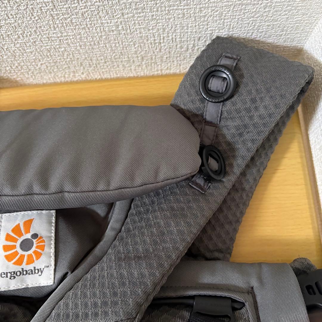 エルゴベビー オムニブリーズ グラファイトグレー 抱っこ紐