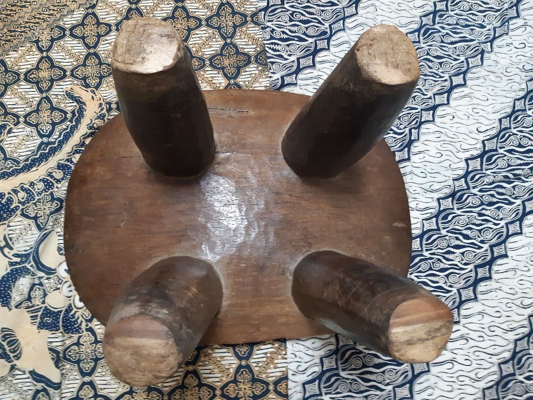 セヌフォ族 スツール(洗濯台) アフリカ コートジボワール プリミティブ