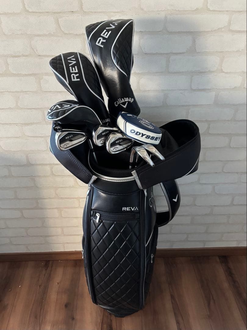 女性用　キャロウェイ　レヴァ　REVA レディース　ゴルフセット　ゴルフ一式　L