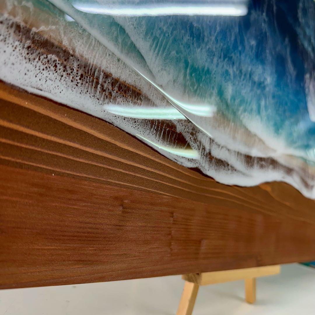 BIG BIG パネル No.200 オーシャンパネル　レジンアート　海アート