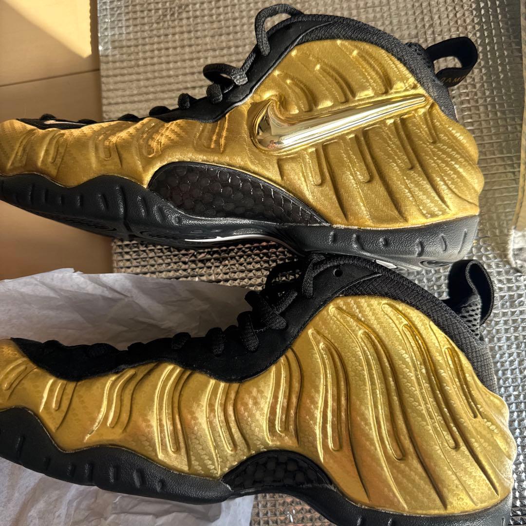 Nike Air Foamposite One ゴールド/ブラック 26.5cm