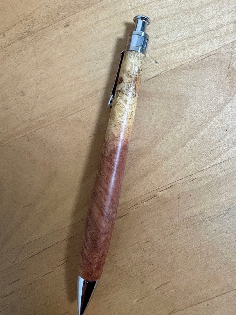 工房楔　花梨紅白　シャープペンシル　0.5mm