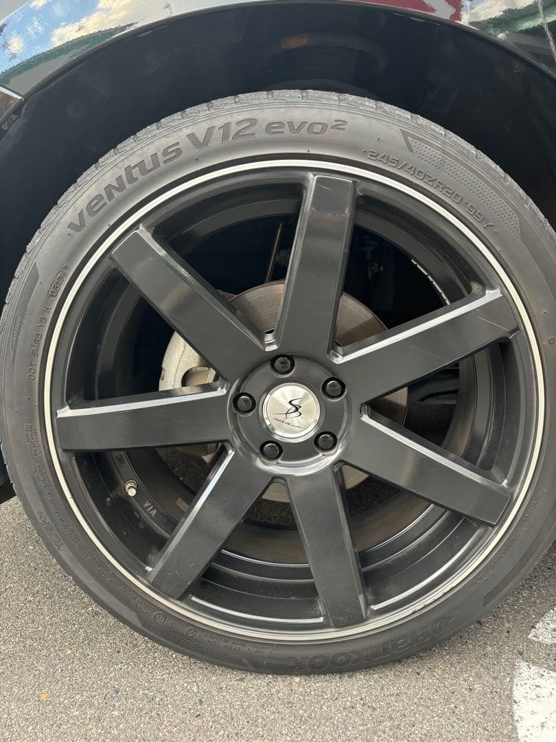 ちーのさん専用20インチ ホイールセット シルクブレイズ　4本　1/4