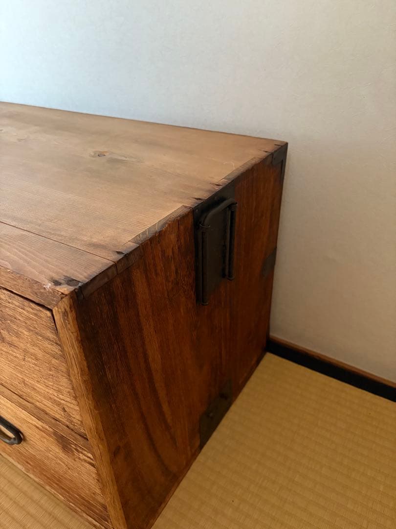 木製タンス●２段●テレビ台にも