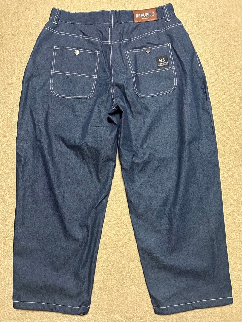 REPUBLIC リパブリックウェア パンツ BAGGY DENIM BIND