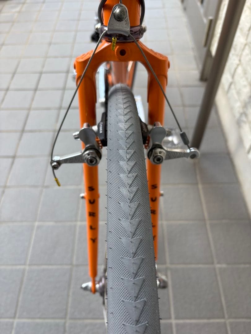 美品！貴重廃盤！SURLY クロスチェック サーリー　高級パーツ仕様カスタム車