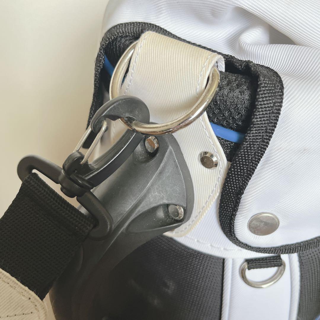 K148 adidas 軽量キャディバッグ ブルーブラック