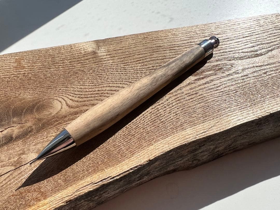 【新品・未使用】工房楔　黒柿　シャープペンシル