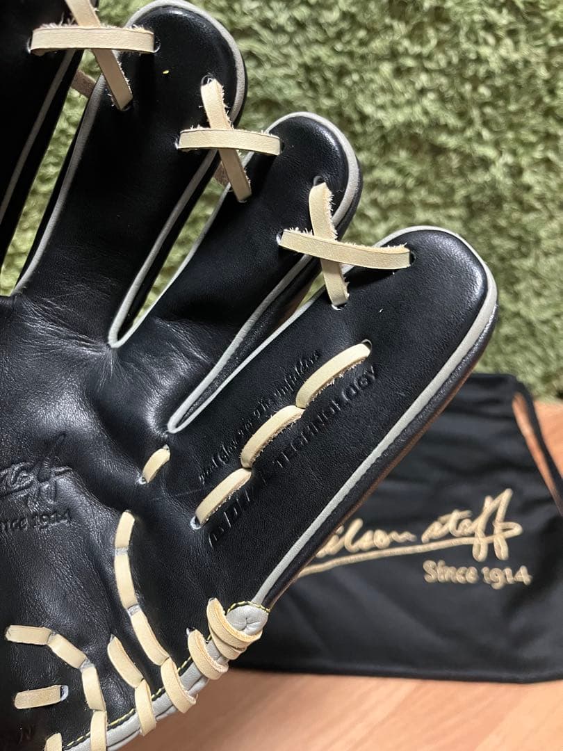 ウィルソンスタッフ カスタムオーダー 軟式内野用グラブ D5 ブラック