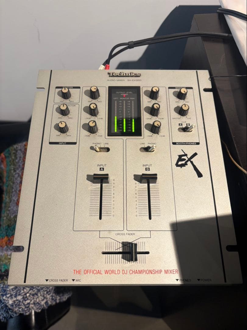 Technics SH EX1200 ミキサー DJ 動作確認済み