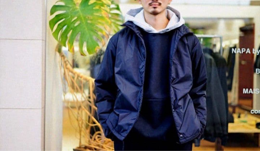 UNUSED アンユーズド コーチジャケット 中綿シンサレート ブラック Ｌ