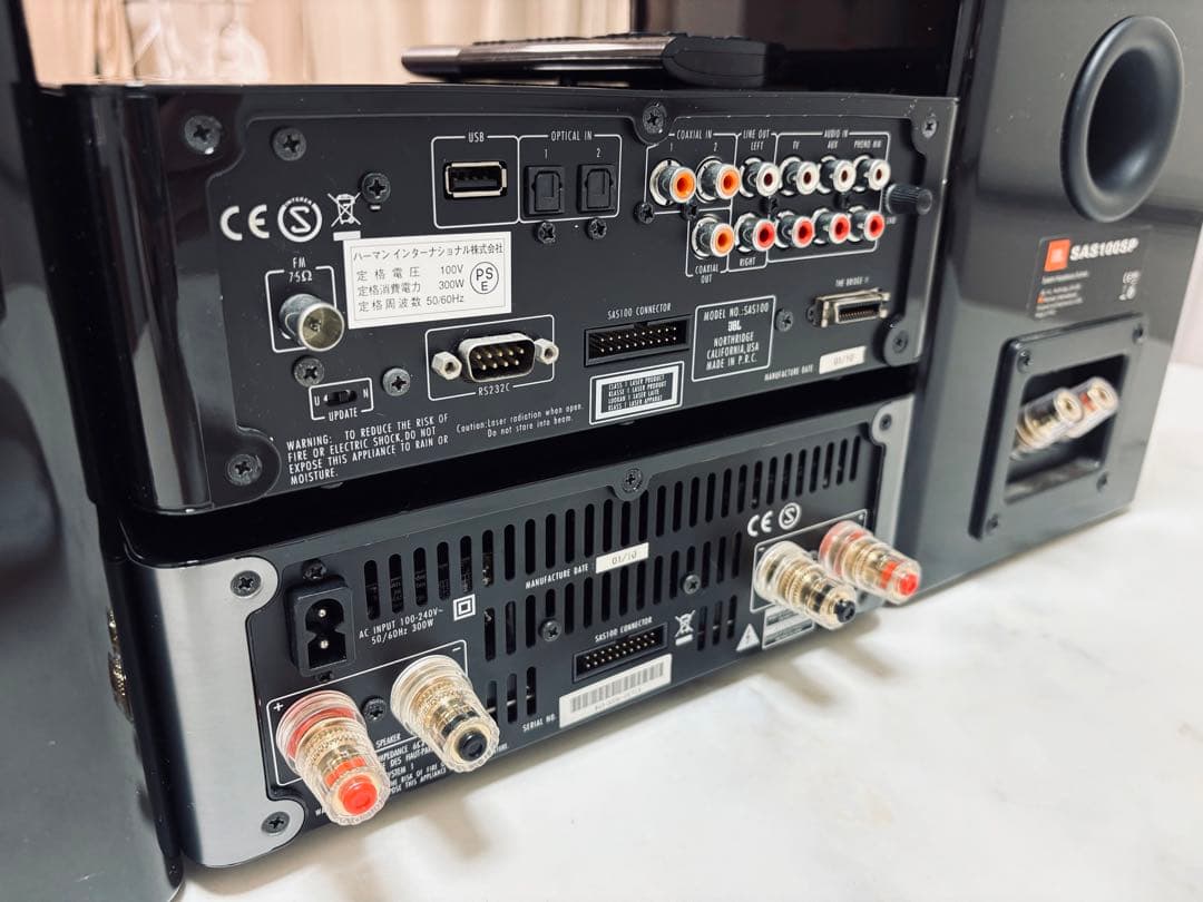 ⭐︎動作未確認⭐︎ JBL システムコンポ SAS100 SAS100SP