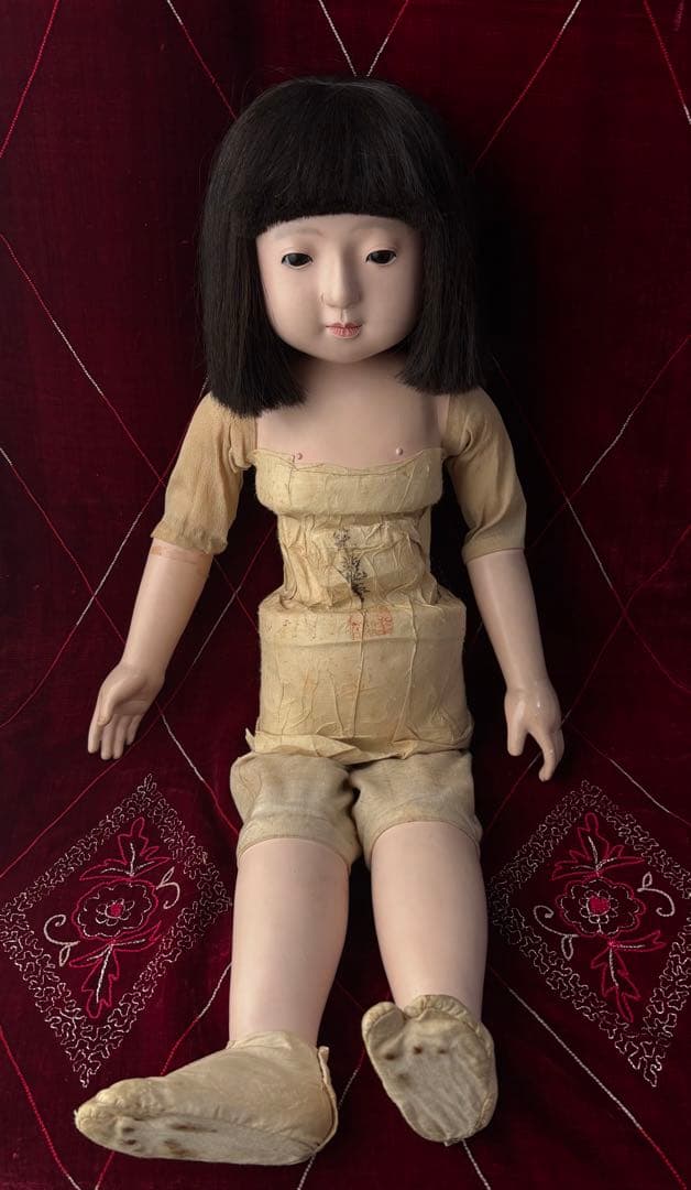 市松人形 光龍斎 18号 日本人形 和人形 ビスクドール 雛人形