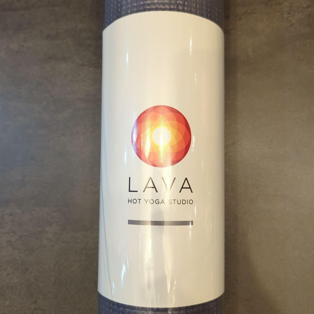 【新品】LAVA ヨガマット ミッドナイトブルー マットケース付き 黒