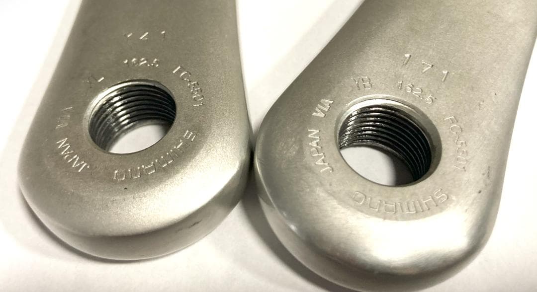 パーツ Shimano 105 162.5mm BB5500 PCD130 52-38T