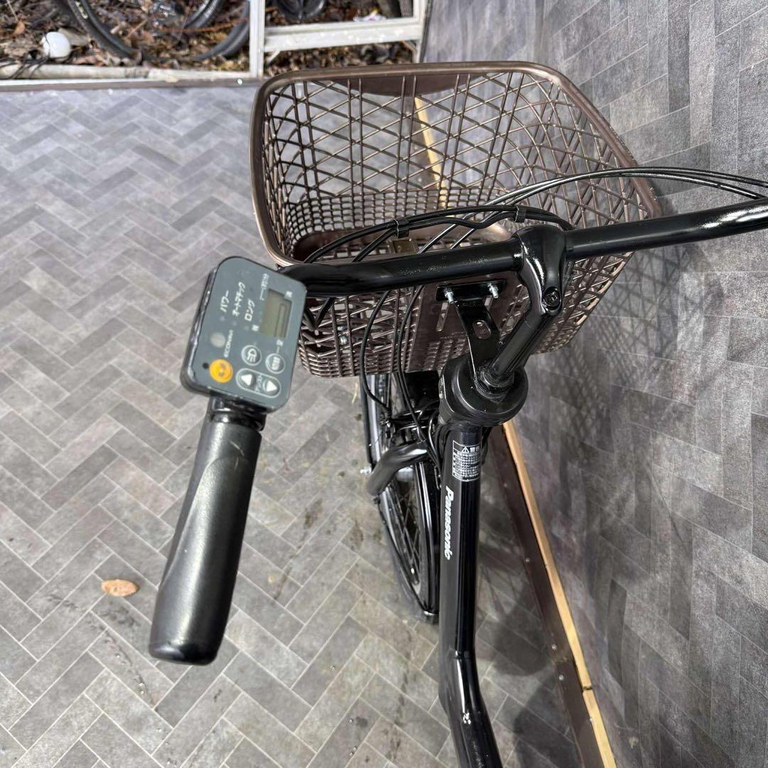 Panasonic 電動アシスト自転車 ブラックバッテリー13.2AH
