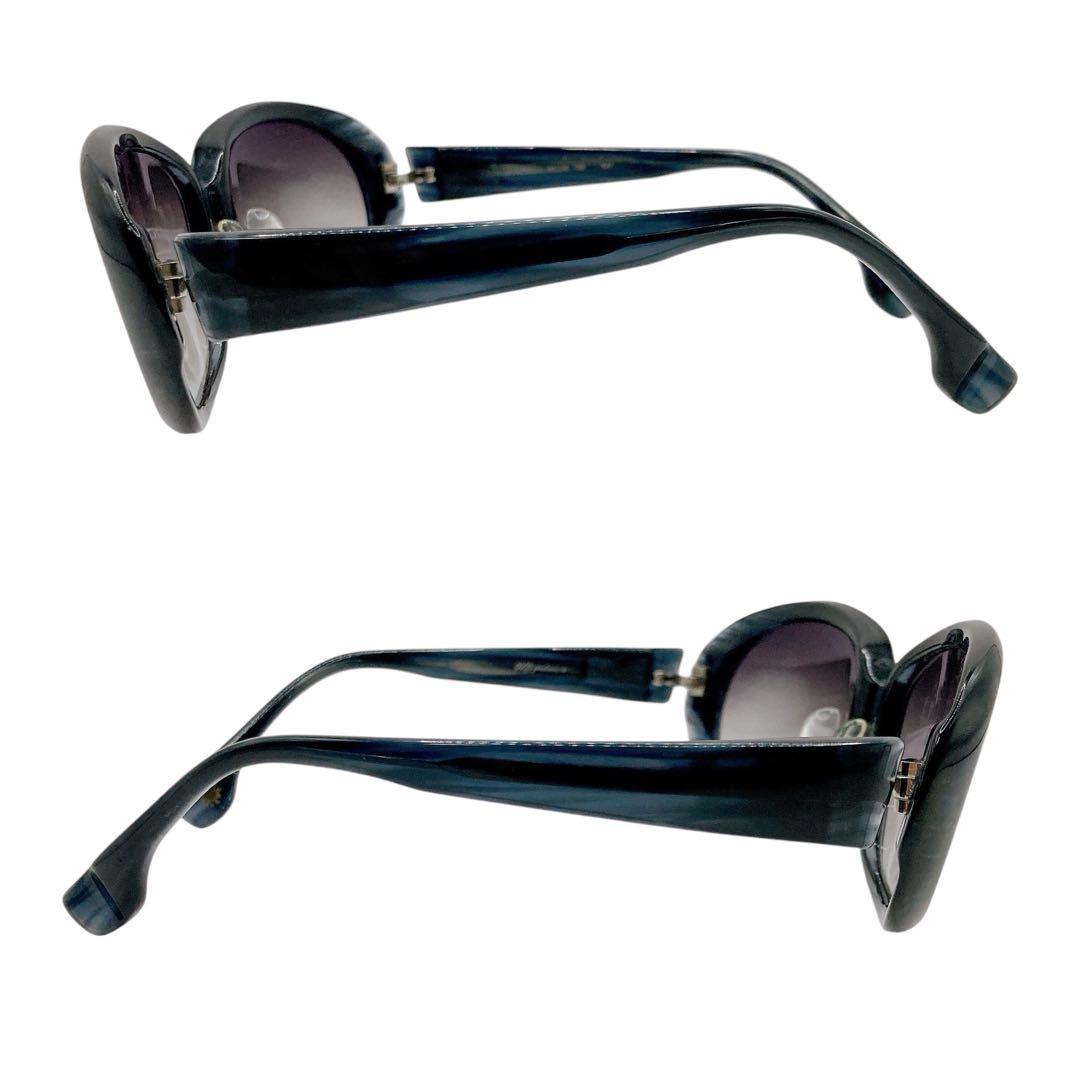 極美品✨999.9 フォーナインズ　サングラス　F-10NP ブラック 男女兼用