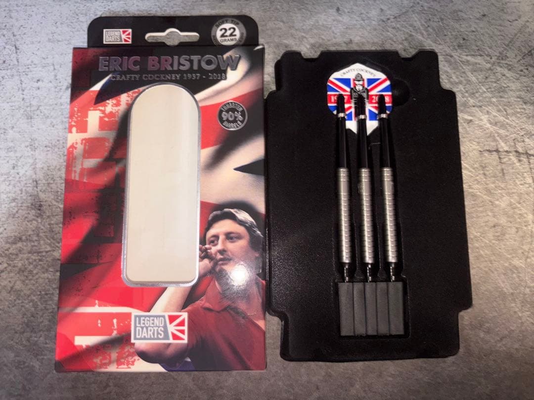 LEGEND DARTS ERIC BRISTOW 22g セット