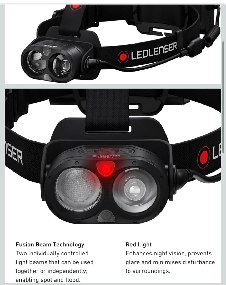 LEDLENSER H19R ヘッドランプ