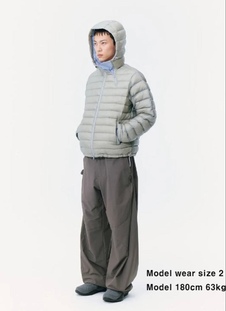 ジャケット・アウター Sansan Gear Suffix PufferJacket Grey25FW
