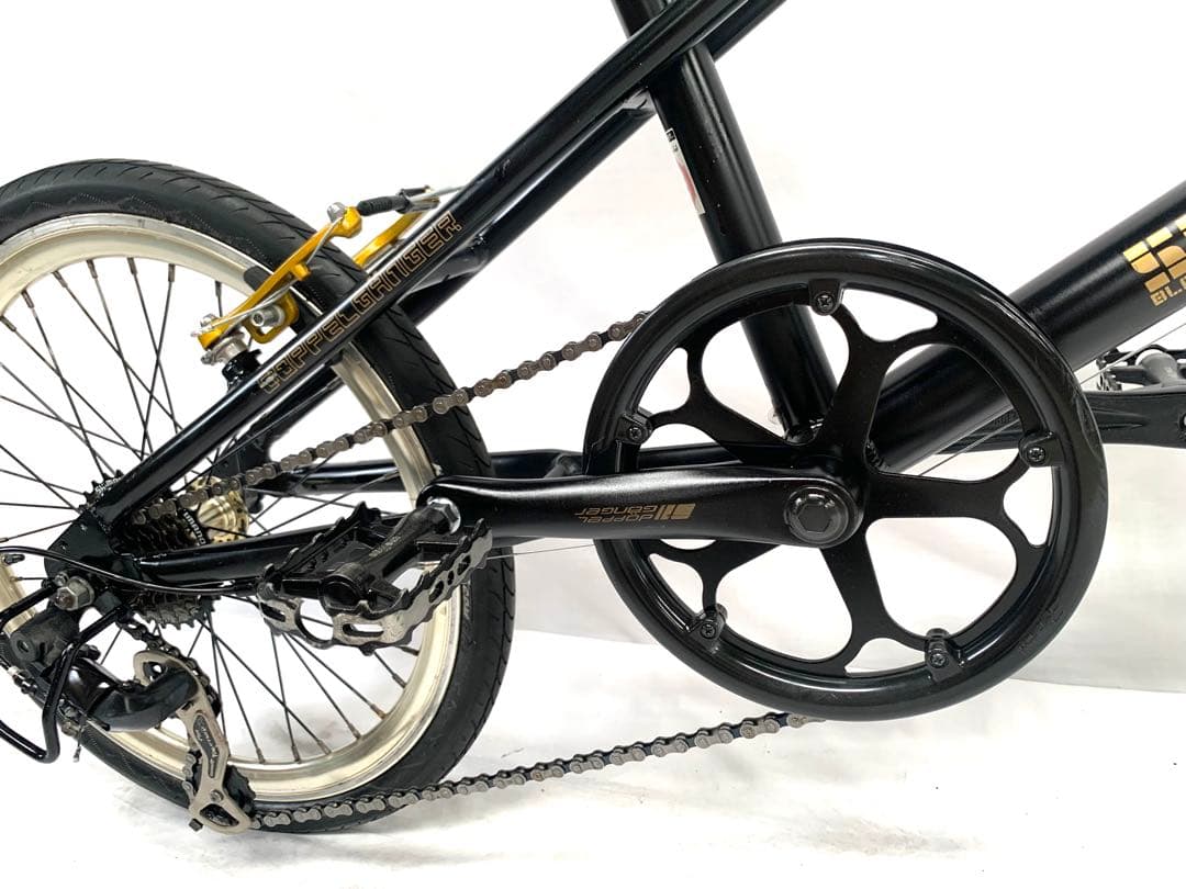 【即乘】送料無料DOPPELGANGERディスクミニベロ555 小径車7速クロス