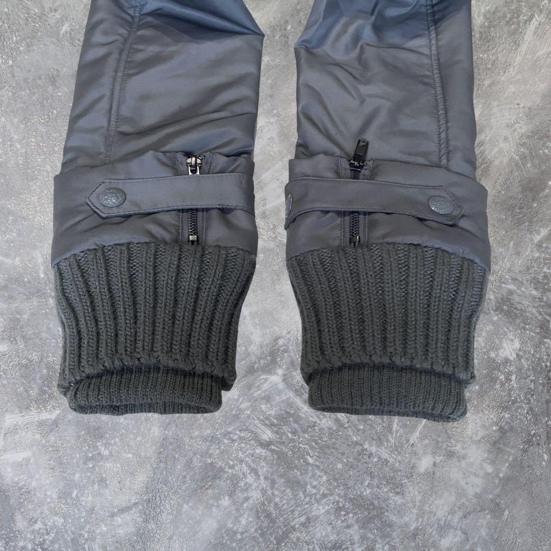 00s モッズコート リアルファー 光沢 平成 ギャル y2k グランジ