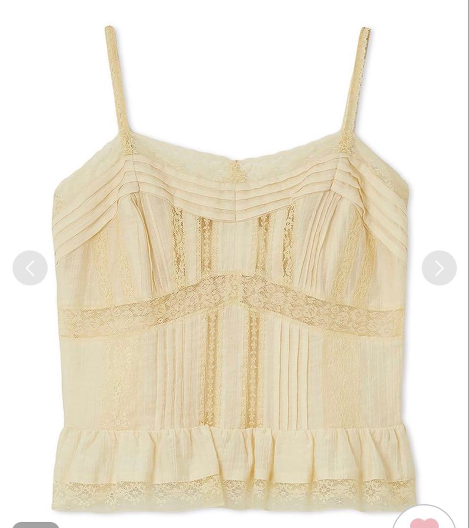 FRAY I.D デザインレースキャミソール