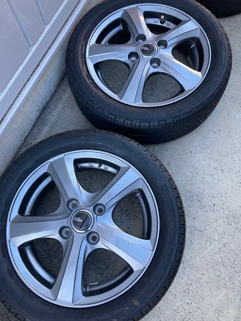 14インチ ホイールセット グレー Nexenタイヤ