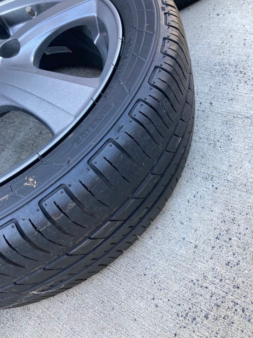 14インチ ホイールセット グレー Nexenタイヤ