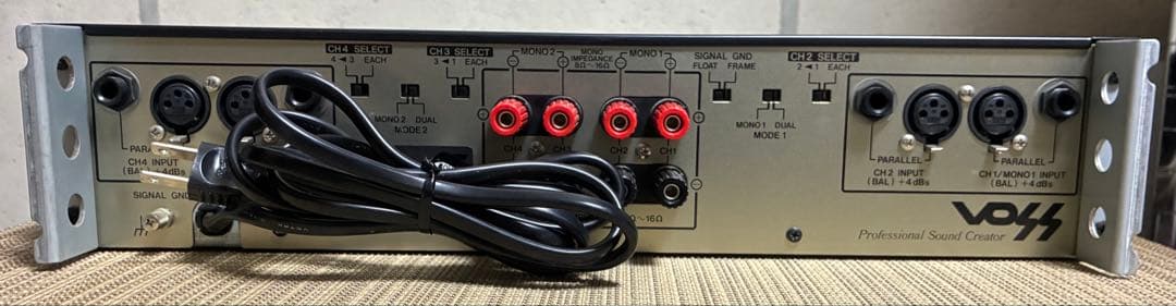 Victor PS-A1004 パワーアンプ 100V,300W