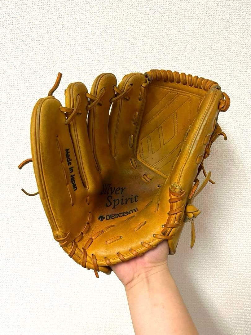 515 デサント 型抜群 即戦力 硬式 投手用グローブ 左投げ