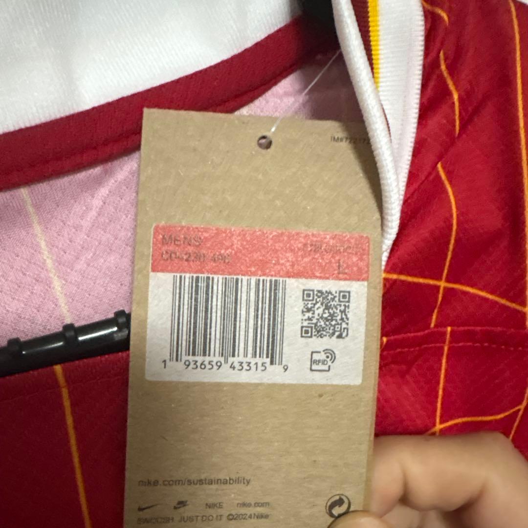 リヴァプール モハメドサラー ユニフォーム L プレミアパッチ付き 新品