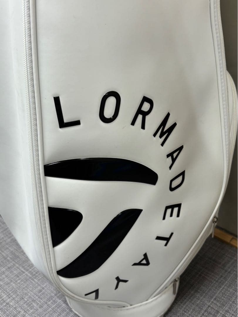 TaylorMade キャディバッグ ホワイト テーラーメイド ゴルフバッグ