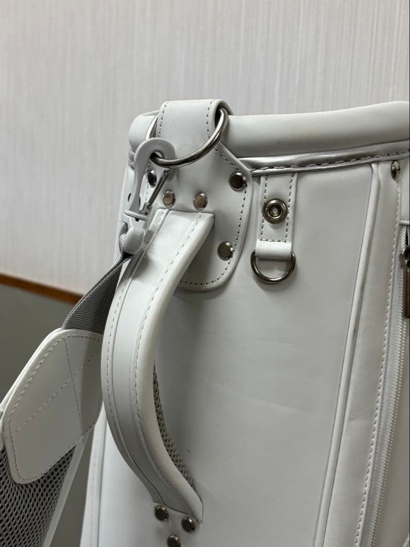 TaylorMade キャディバッグ ホワイト テーラーメイド ゴルフバッグ