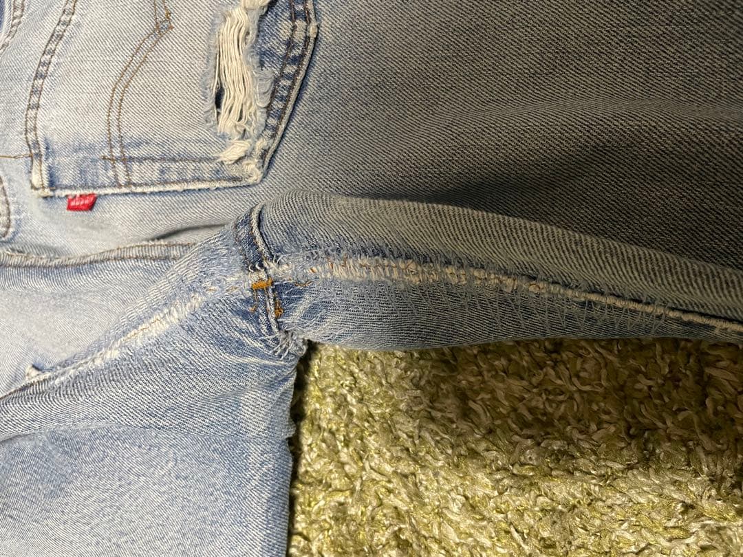 levis 501 赤耳 ボタン裏524 リーバイス