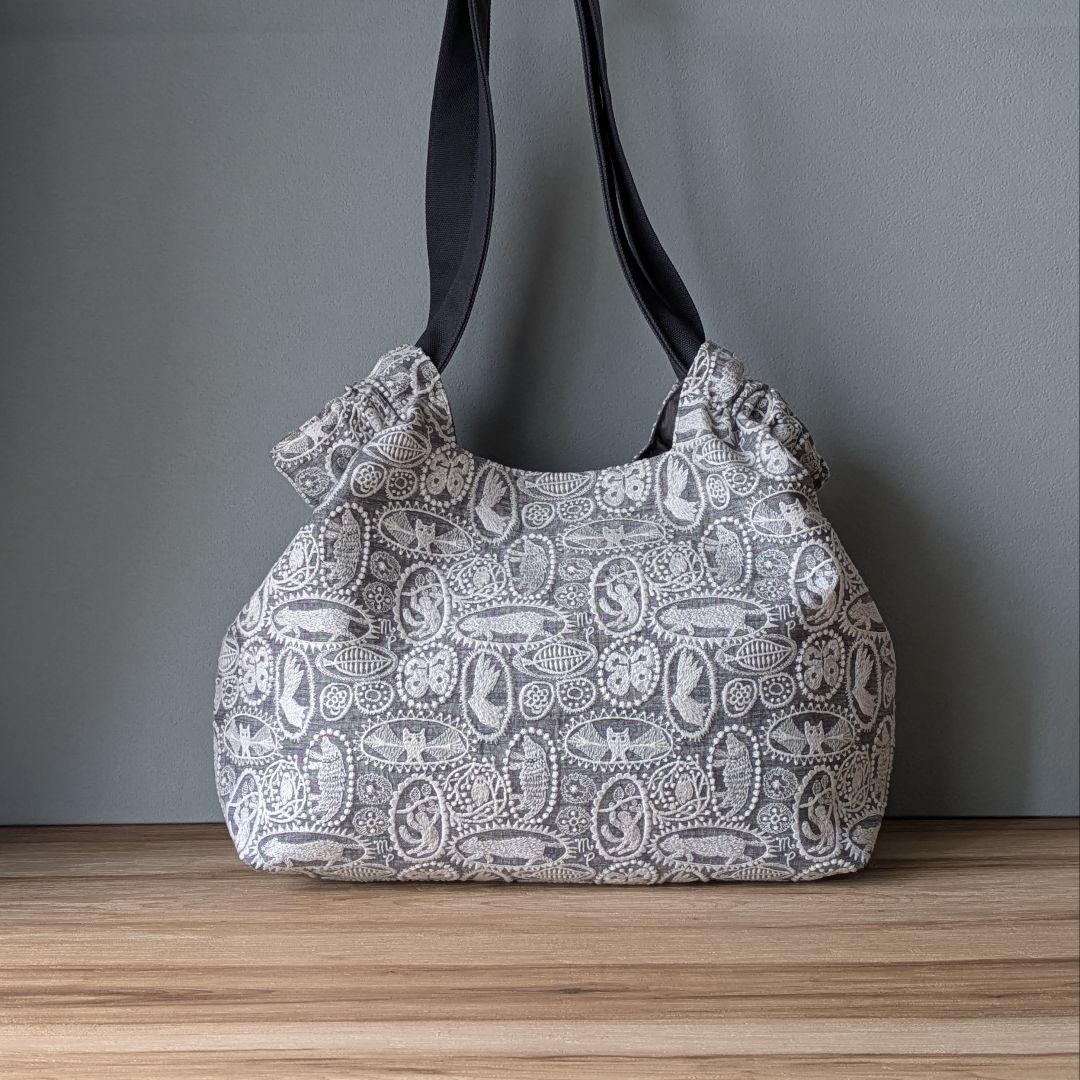 【アップル17様オーダー】ミナペルホネンハンドメイドシャーリングバッグ