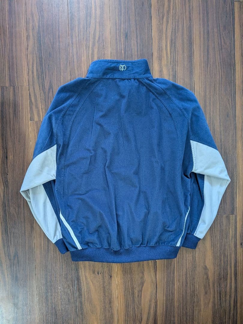 90s adidas レアル・マドリード ベロア調 ジャージ ジャケット XL